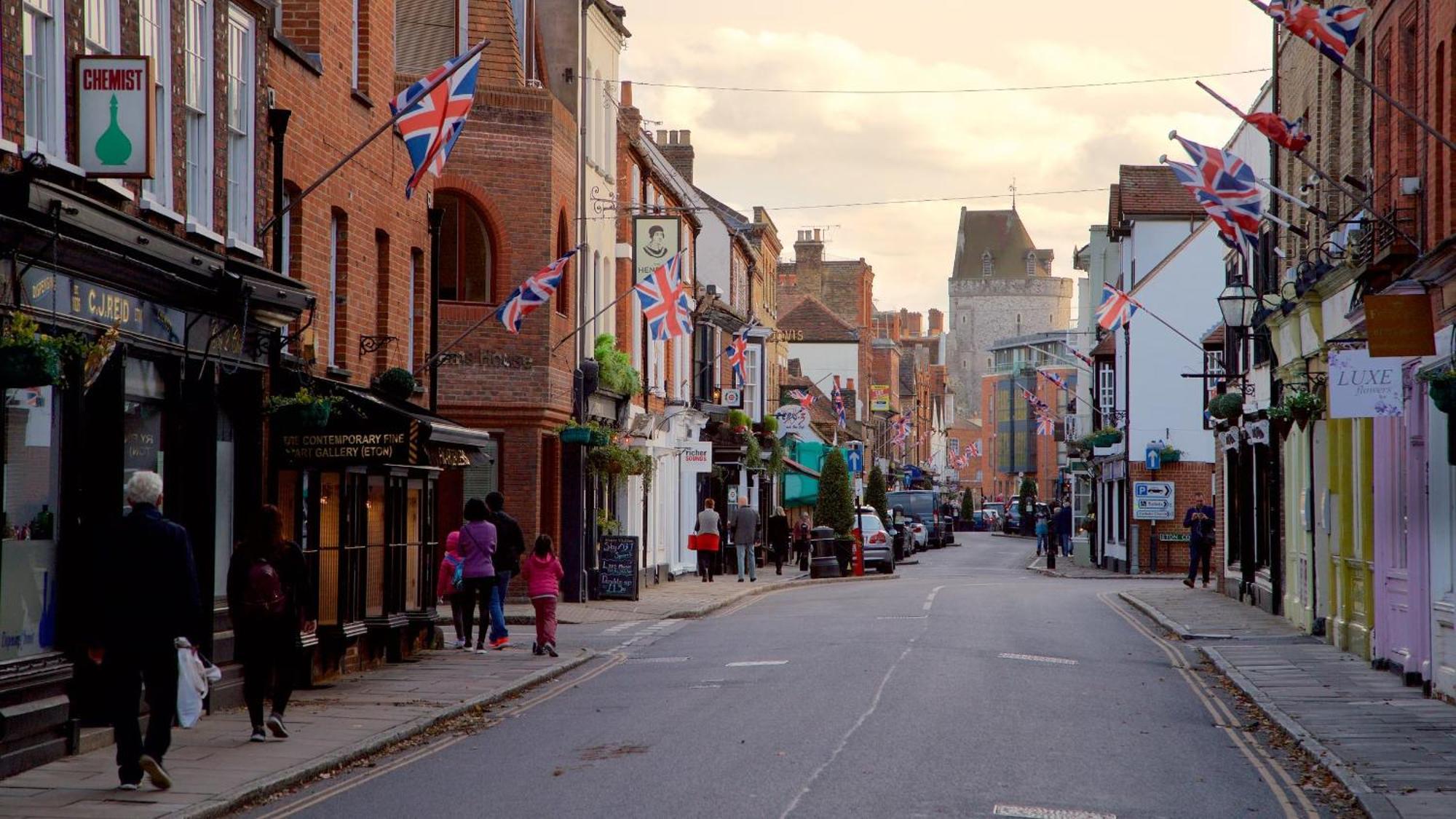 Top Floor En-Suite Double Bedrooms With Great View Of Windsor Castle & Free Parking Ngoại thất bức ảnh
